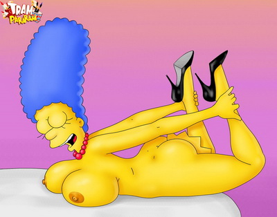 Marge Simpson drawing